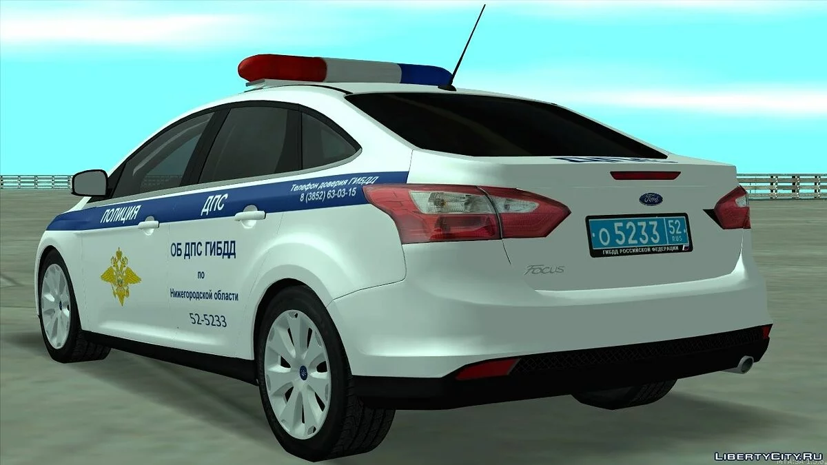 Ford Focus ОБ ДПС ГИБДД / GTA San Andreas