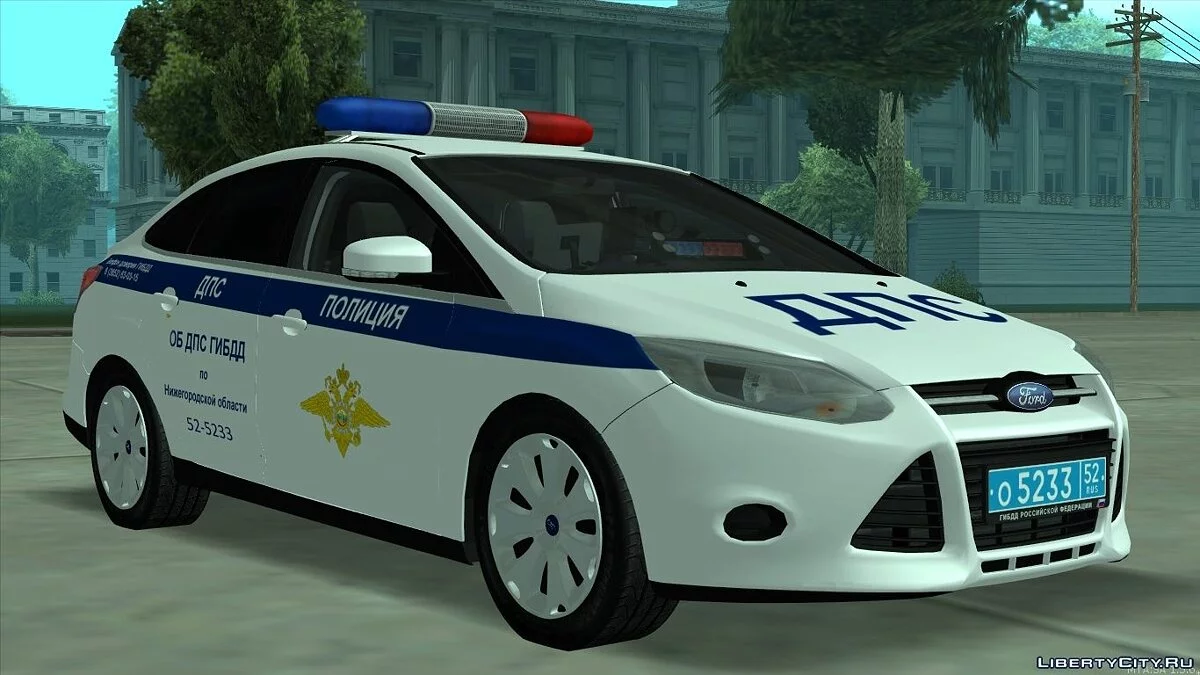 Ford Focus ОБ ДПС ГИБДД / GTA San Andreas