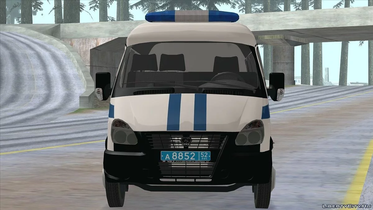 Gazelle ГУ МВД / GTA San Andreas