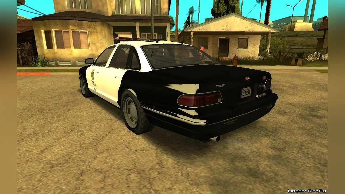 GTA 5-ar Vapid Stanier I 警车 / GTA San Andreas