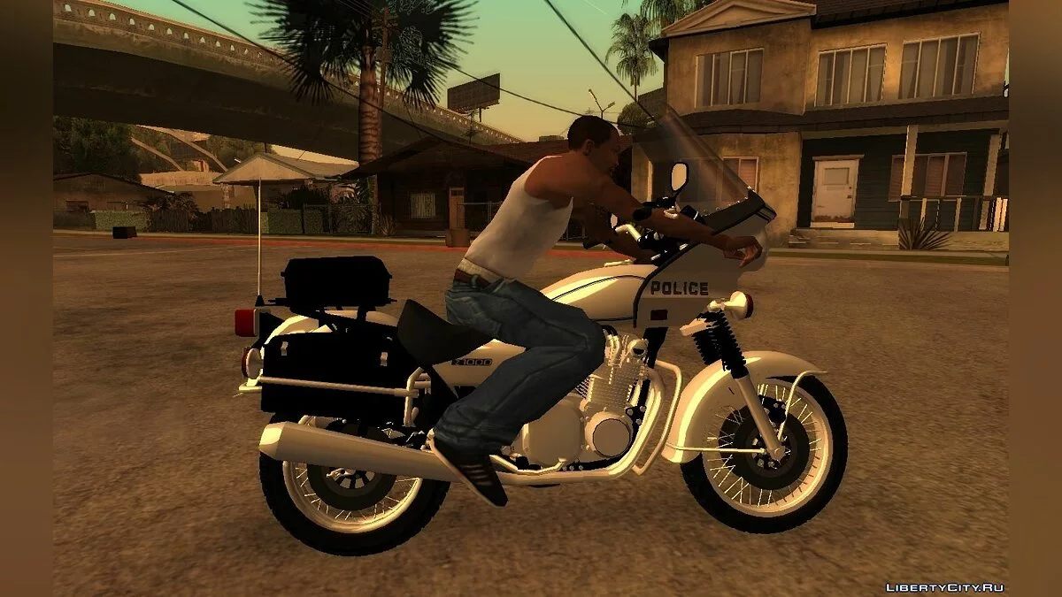 Kawasaki Z1000 Polícia / GTA San Andreas