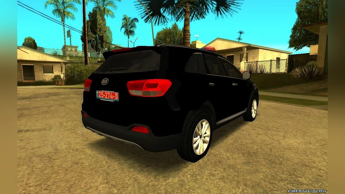 Kia Sorento 2018 - policía de Israel / GTA San Andreas
