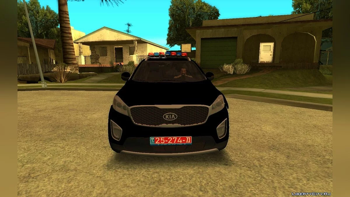 Kia Sorento 2018 - policía de Israel / GTA San Andreas