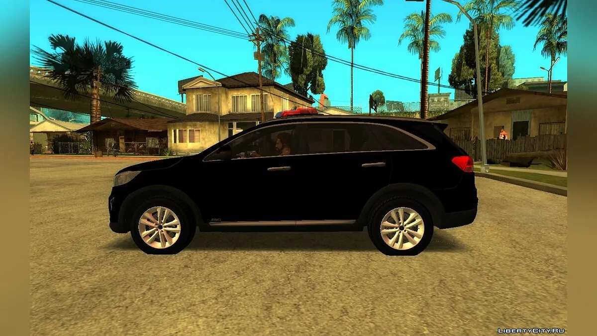 Kia Sorento 2018 - policía de Israel / GTA San Andreas