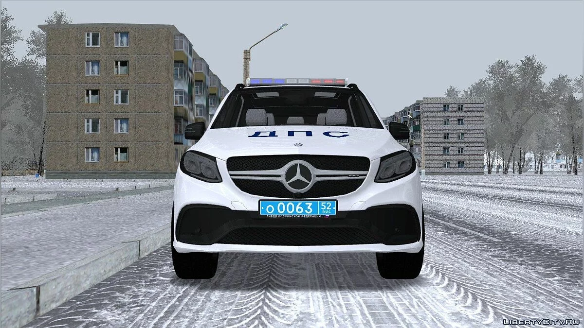 Mercedes-Benz GLE AMG 63S Управления ГИБДД / GTA San Andreas