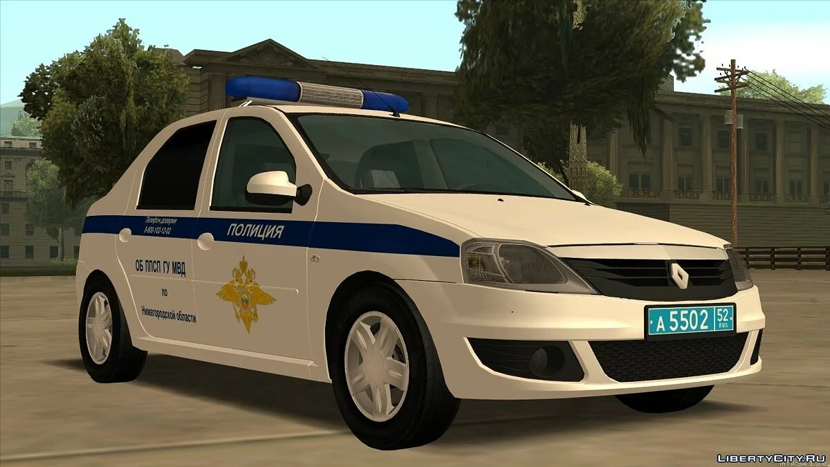 Renault Logan OB PPS GUMVD / GTA San Andreas
