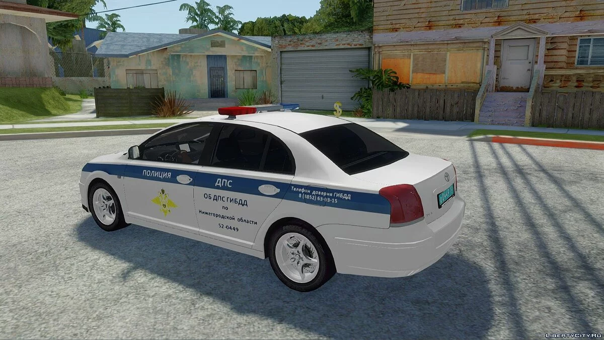 تويوتا أفينسيس OB DPS GIBDD / جي تي إيه سان أندرياس