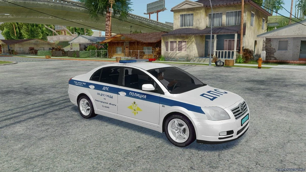 تويوتا أفينسيس OB DPS GIBDD / جي تي إيه سان أندرياس