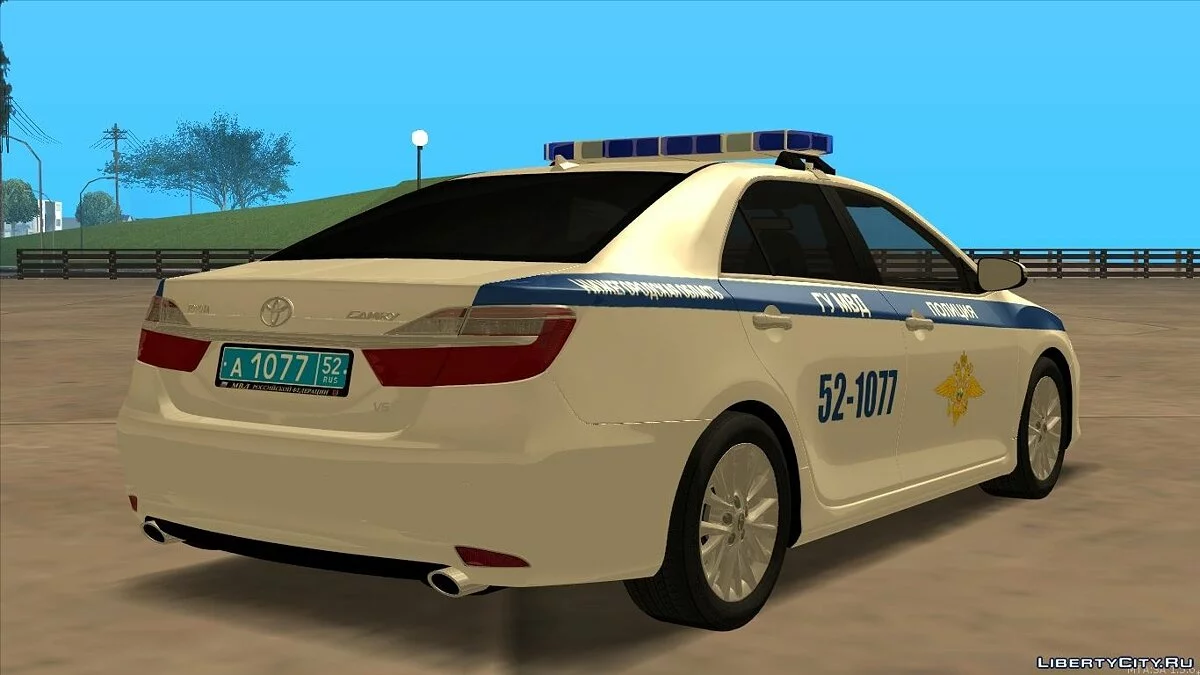 Toyota Camry 2015 Рестайлінг ГУ МВС / GTA San Andreas