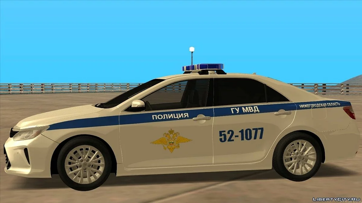 Toyota Camry 2015 Рестайлінг ГУ МВС / GTA San Andreas