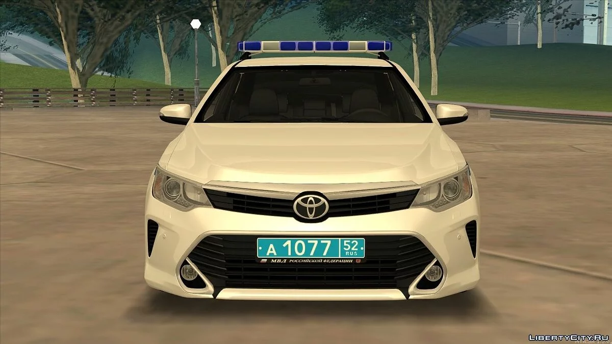 Toyota Camry 2015 Рестайлінг ГУ МВС / GTA San Andreas