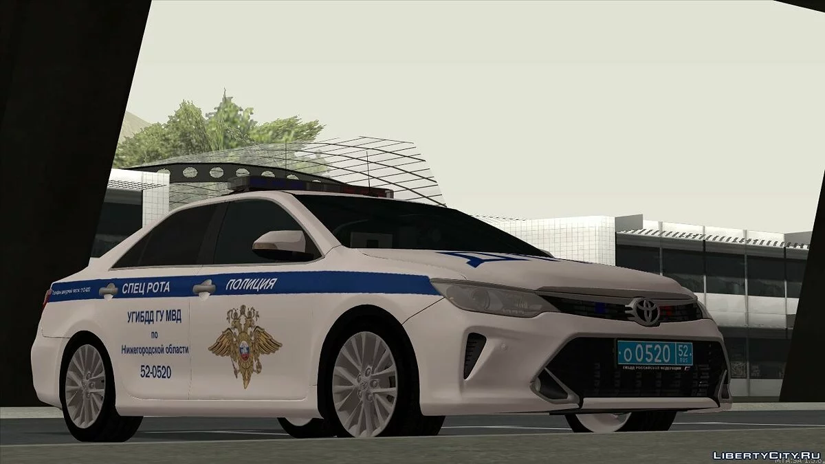 2015 Toyota Camry Facelift Specialized Traffic Police Unit / GTA San Andreas