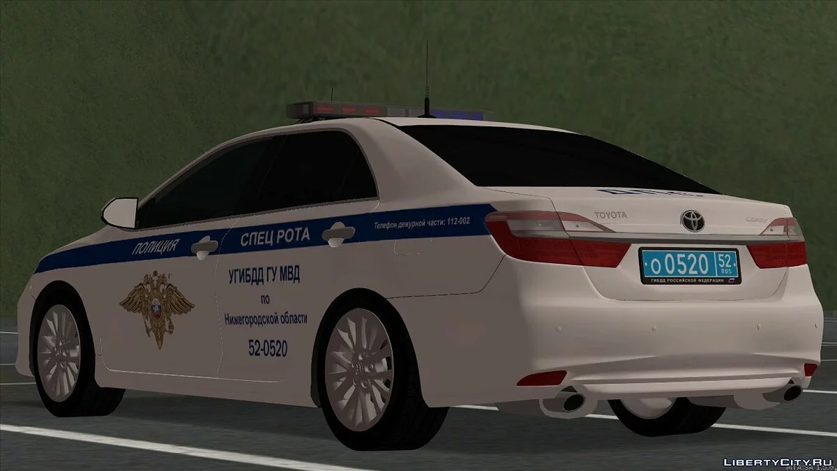 2015 Toyota Camry Facelift Specialized Traffic Police Unit / GTA San Andreas