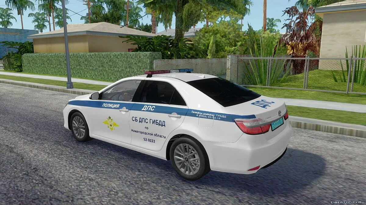 2018 Toyota Camry DPS GIBDD / GTA San Andreas