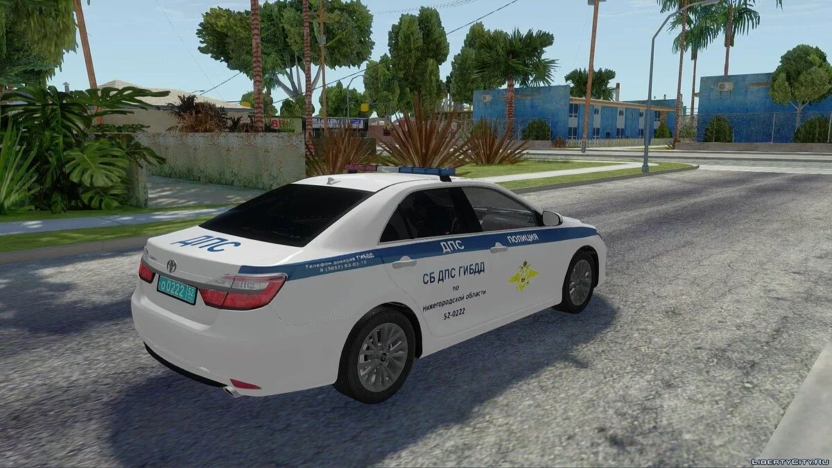 2018 Toyota Camry DPS GIBDD / GTA San Andreas
