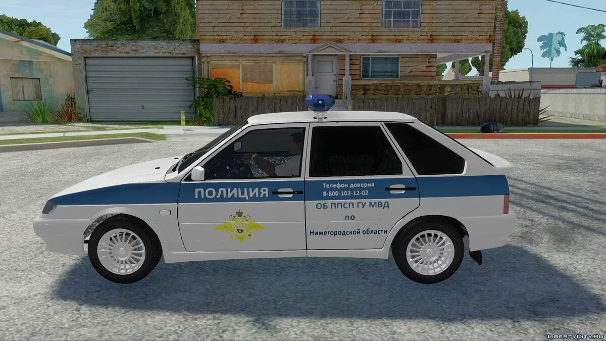 VAZ 2114 OB PPS GU MVD / جي تي إيه سان أندرياس