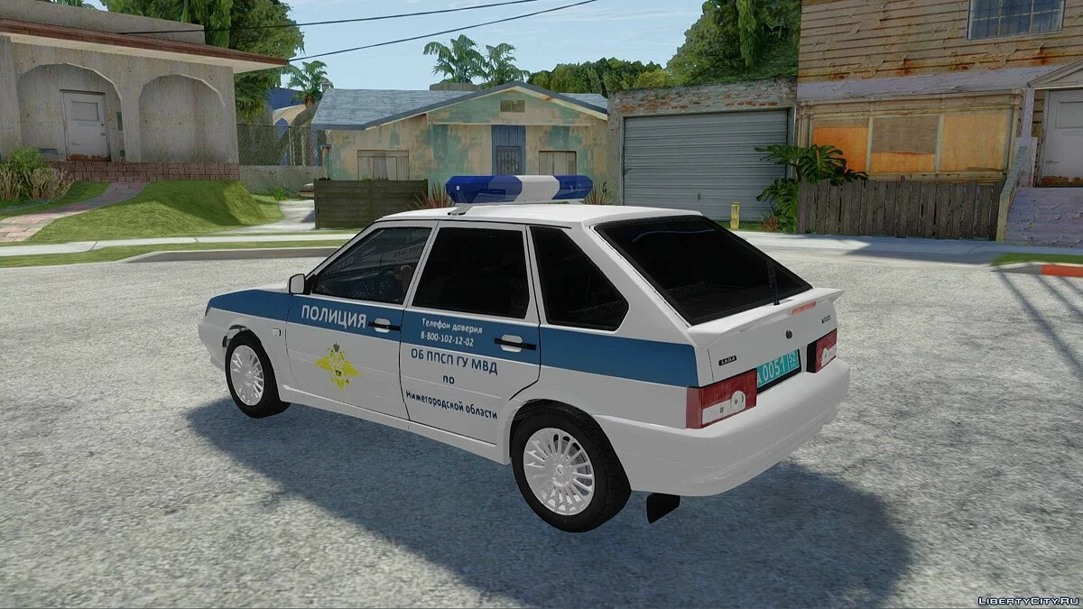 VAZ 2114 OB PPS GU MVD / جي تي إيه سان أندرياس