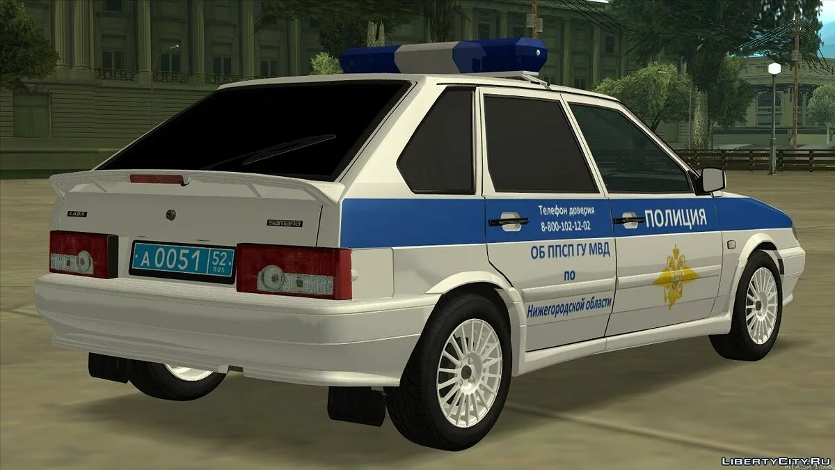 VAZ 2114 OB PPS GU MVD / GTA San Andreas