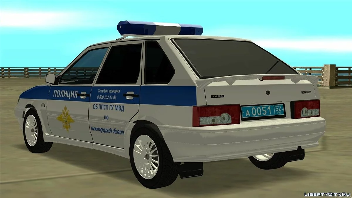 VAZ 2114 OB PPS GU MVD / GTA San Andreas
