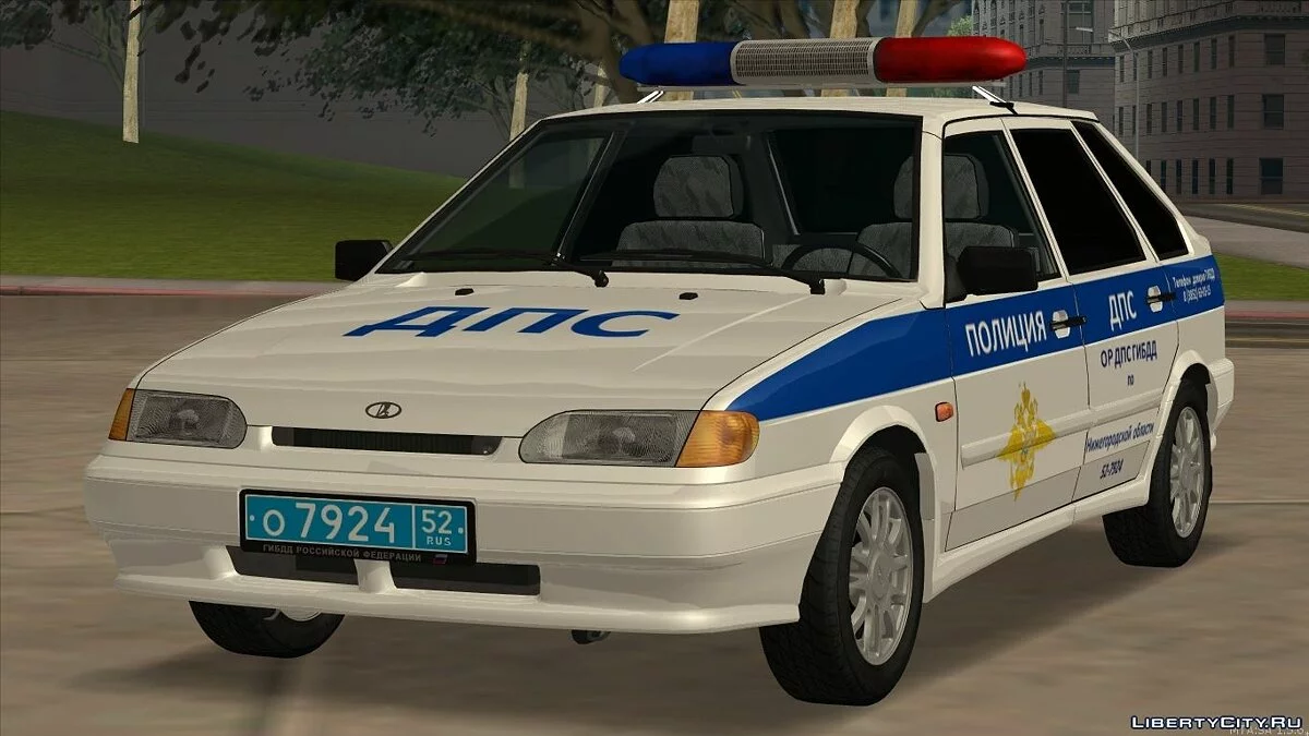 ВАЗ 2114 ОР ДПС ГИБДД / GTA San Andreas