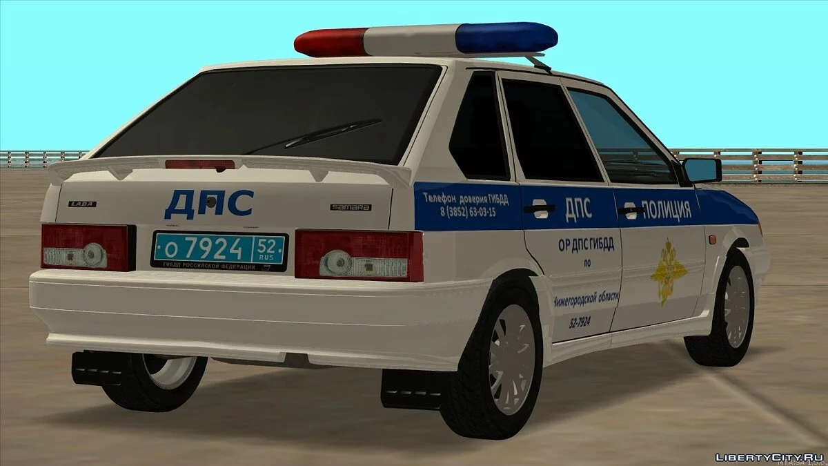 ВАЗ 2114 ОР ДПС ГИБДД / GTA San Andreas