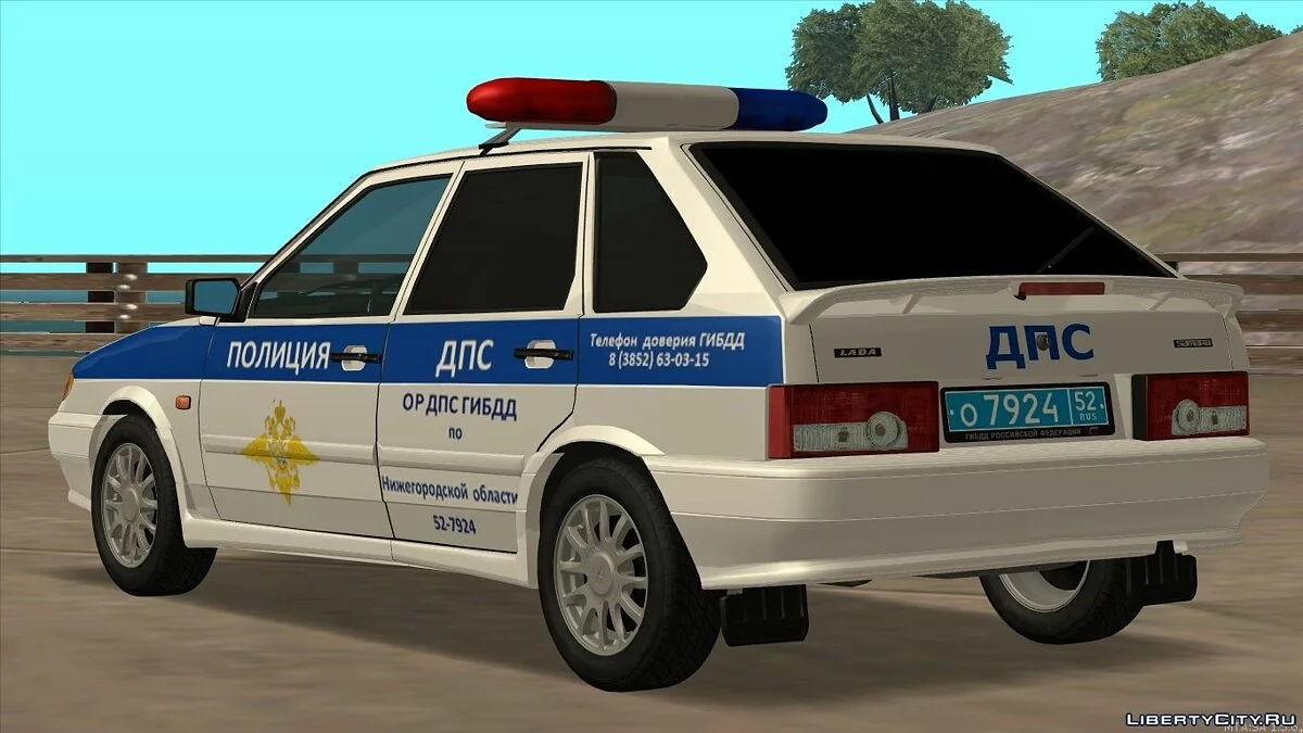 ВАЗ 2114 ОР ДПС ГИБДД / GTA San Andreas
