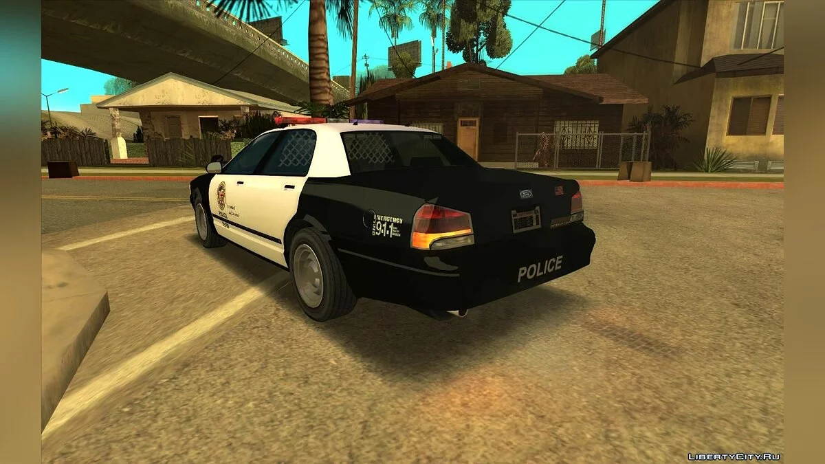 2005 Ford Crown Victoria (Estilo Stanier II) Pacote Policial / GTA San Andreas