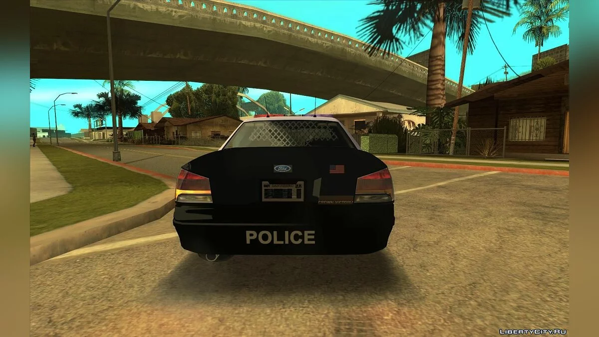 2005 Ford Crown Victoria (Estilo Stanier II) Pacote Policial / GTA San Andreas