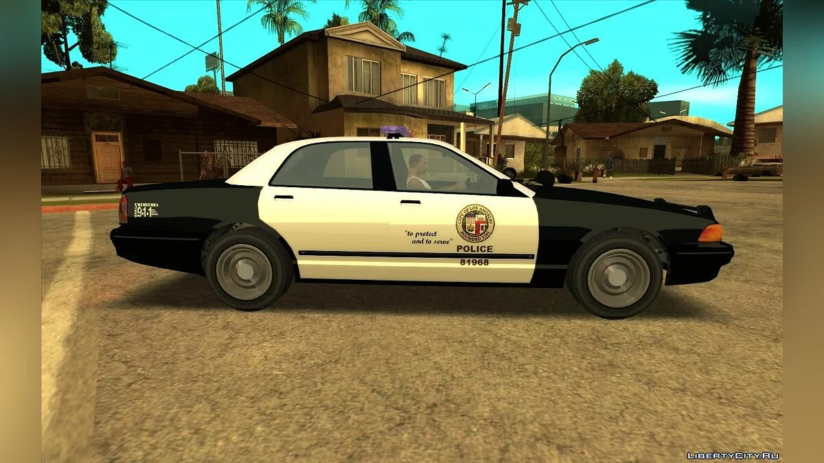 2005 Ford Crown Victoria (Estilo Stanier II) Pacote Policial / GTA San Andreas