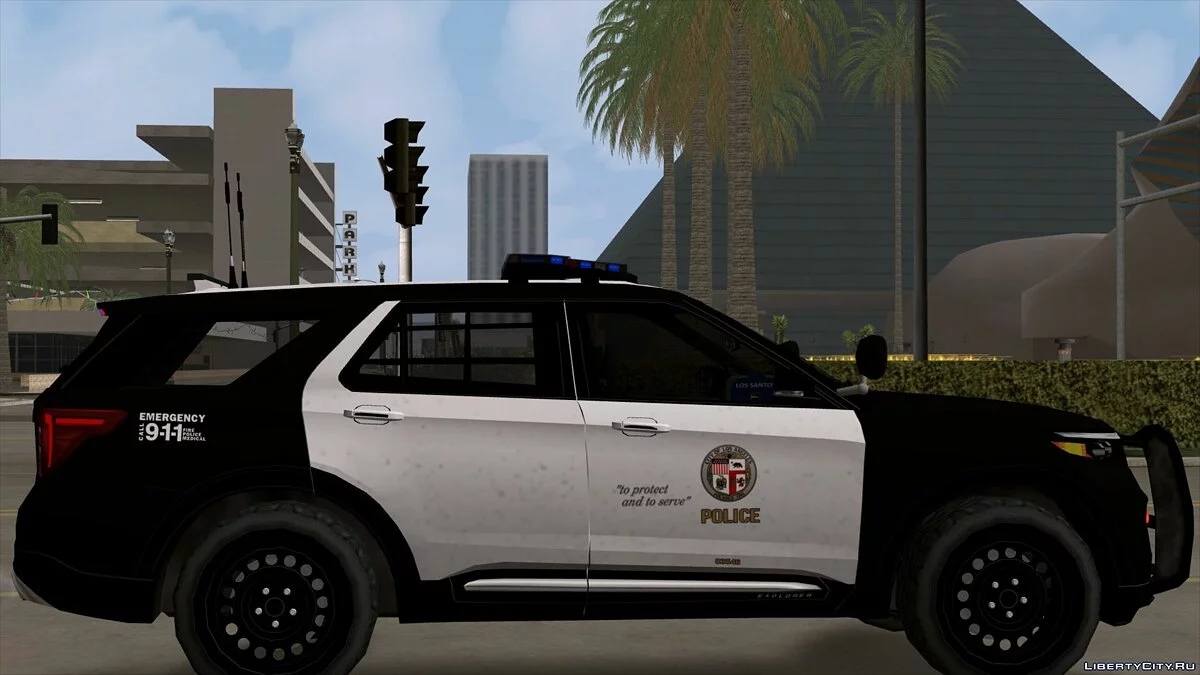 福特探险者2020 LAPD [LQ] [IVF] / GTA San Andreas