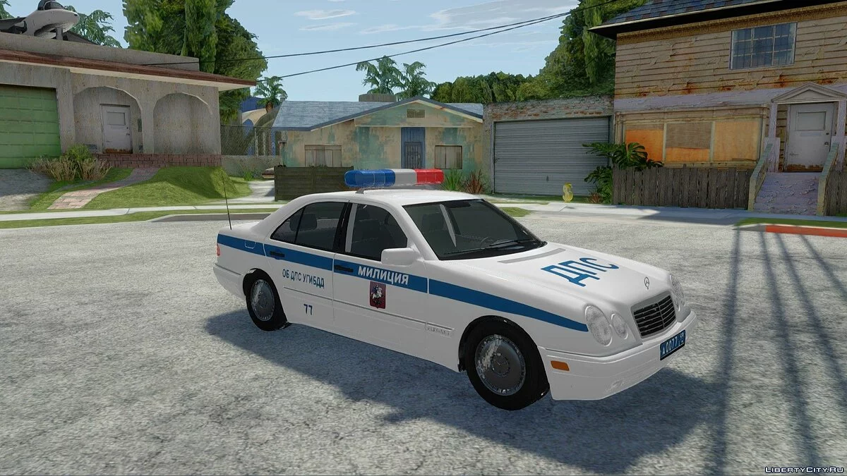 梅赛德斯-奔驰E420 W210 交通警察 / GTA San Andreas