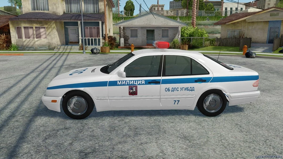 梅赛德斯-奔驰E420 W210 交通警察 / GTA San Andreas