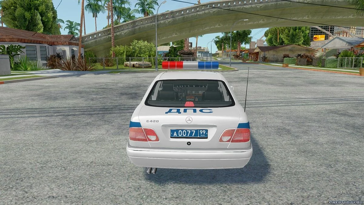 梅赛德斯-奔驰E420 W210 交通警察 / GTA San Andreas