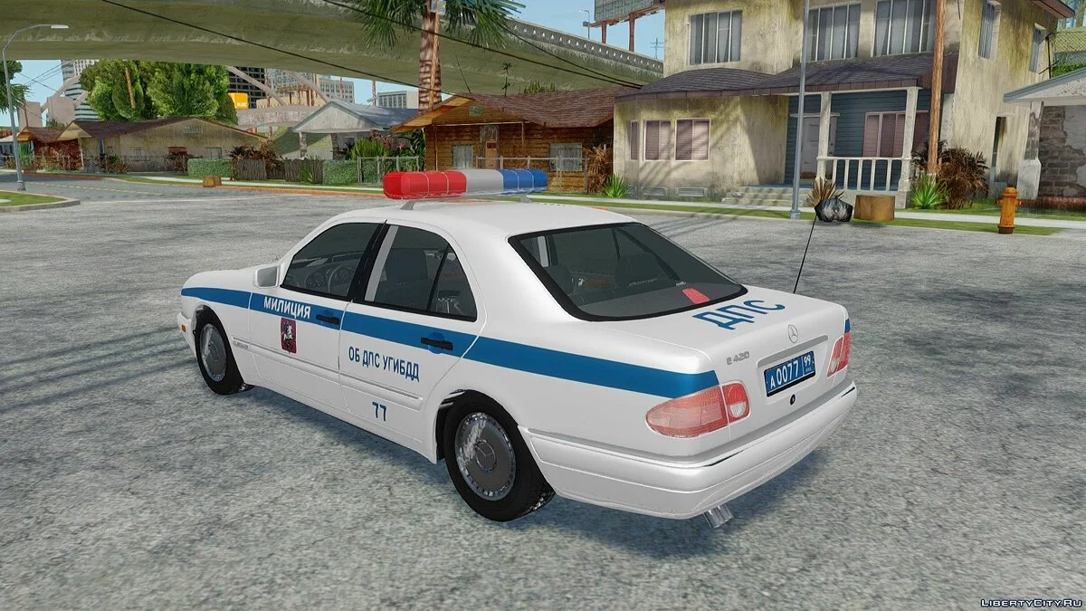 梅赛德斯-奔驰E420 W210 交通警察 / GTA San Andreas