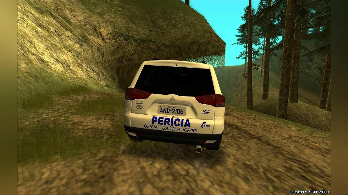 Mitsubishi Pajero 2015 від Pericia RS / GTA San Andreas