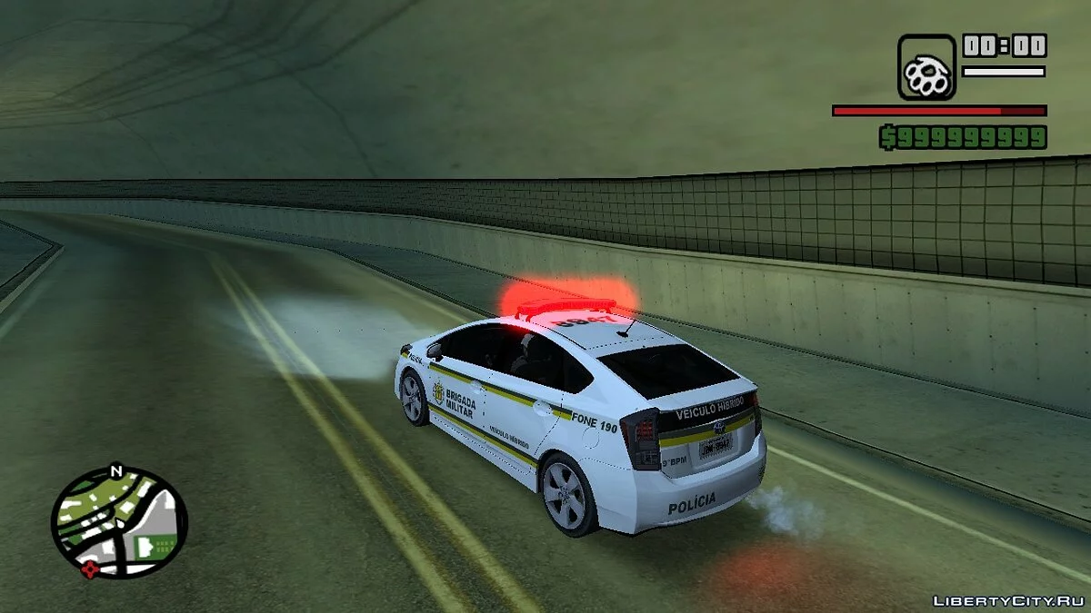 Toyota Prius Hibrido BM - Поліція / GTA San Andreas