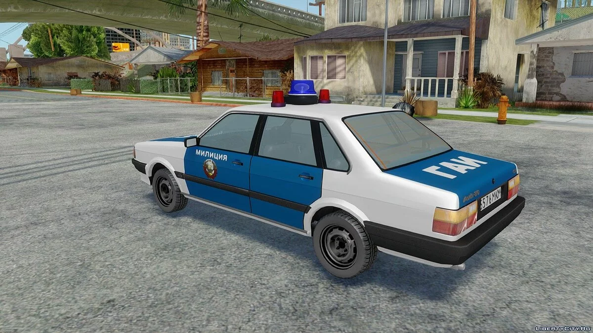 Audi 80 Police URSS / GTA San Andreas