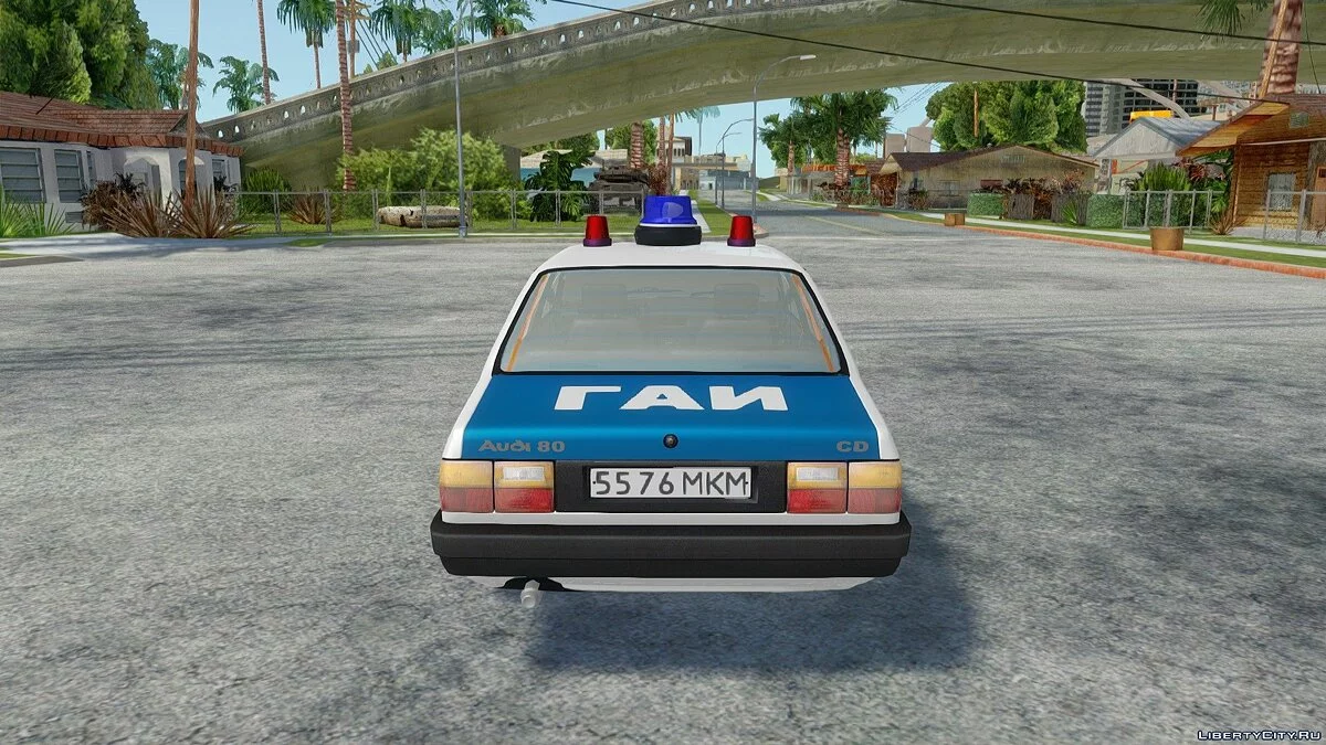 Audi 80 Police URSS / GTA San Andreas