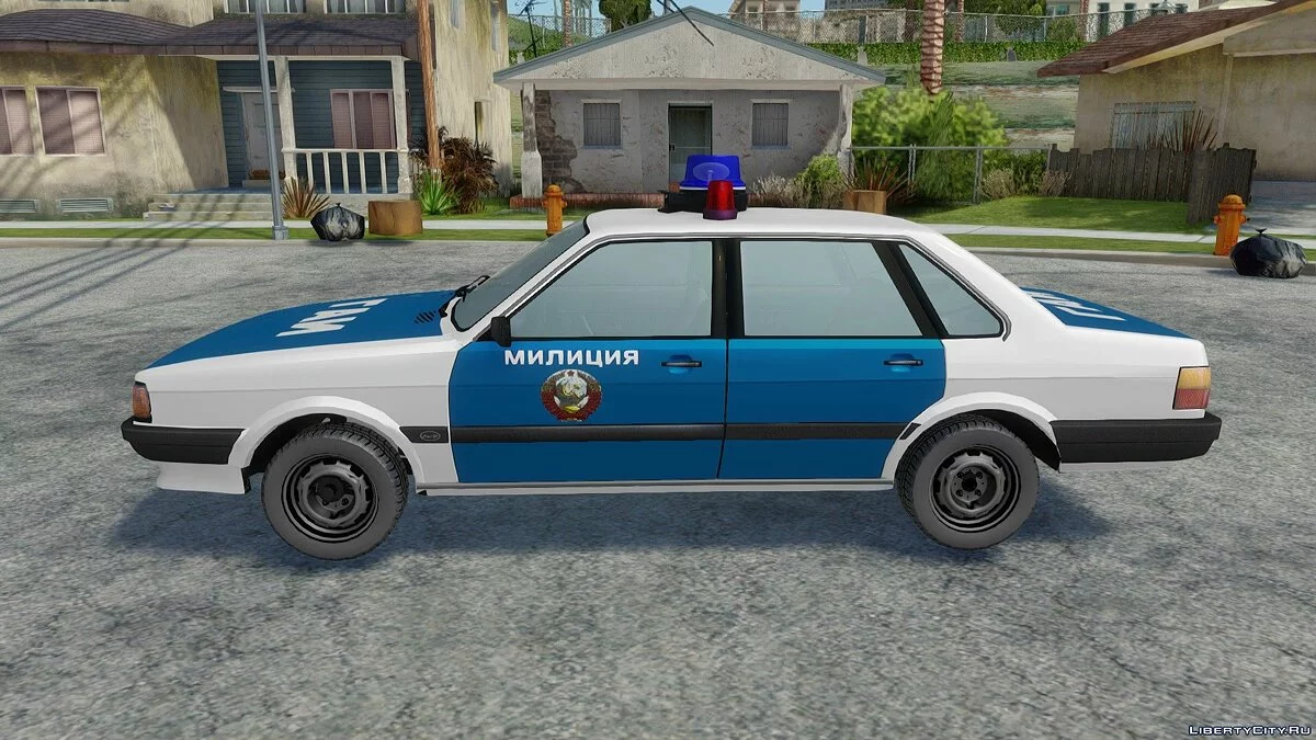 Audi 80 Police URSS / GTA San Andreas