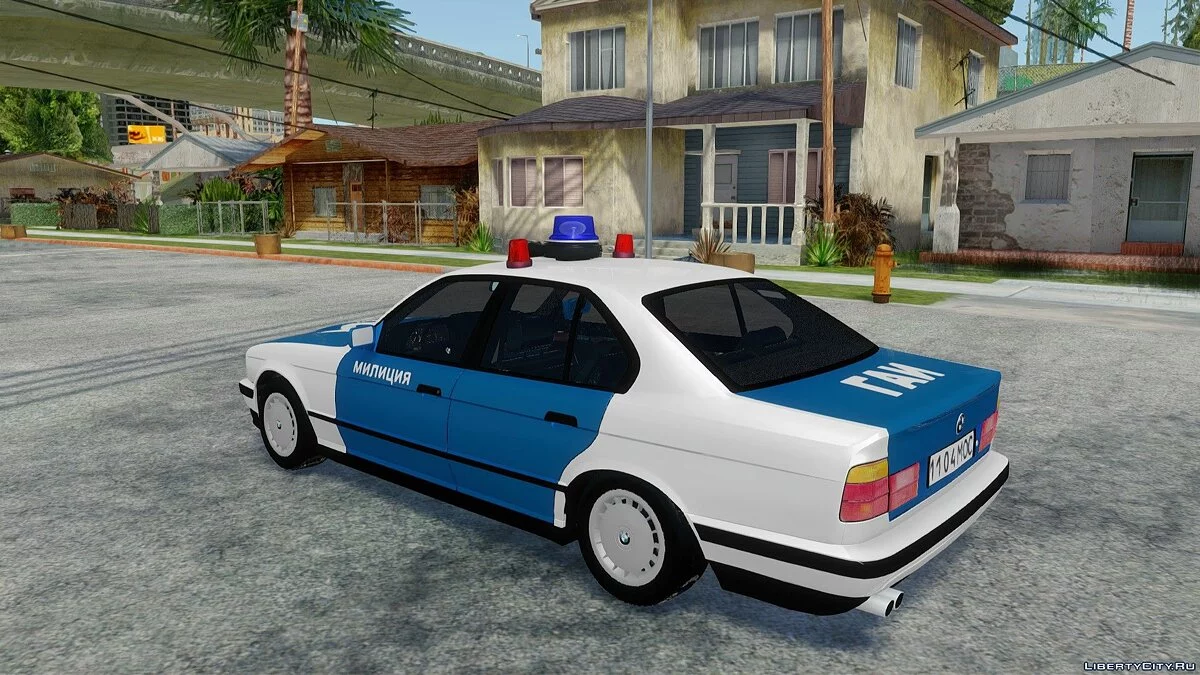 宝马525i (E34) 警察 / GTA San Andreas