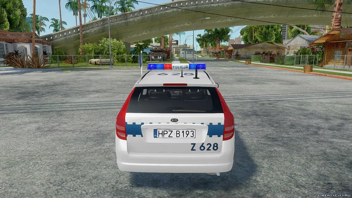 Kia Cee'd SW I (Z 628) Поліція / GTA San Andreas