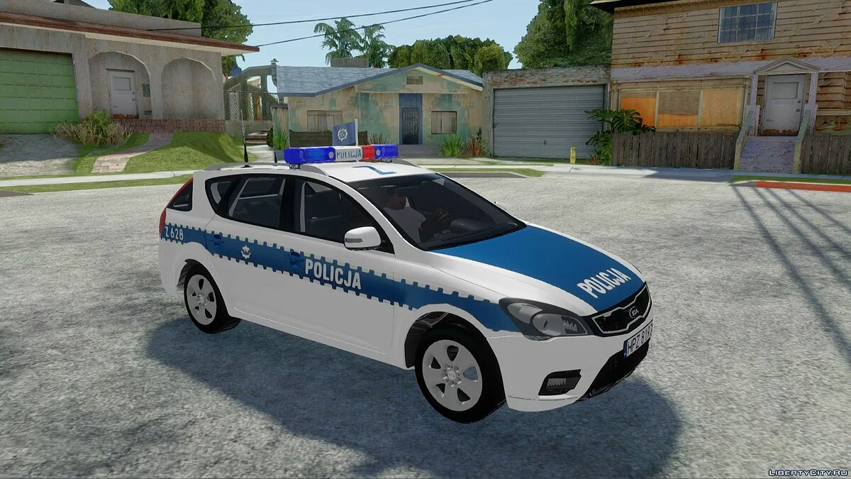 Kia Cee'd SW I (Z 628) Поліція / GTA San Andreas
