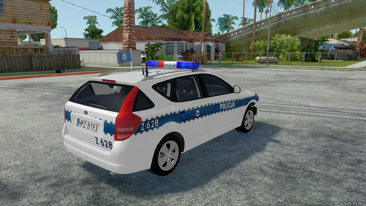 Kia Cee'd SW I (Z 628) Поліція / GTA San Andreas