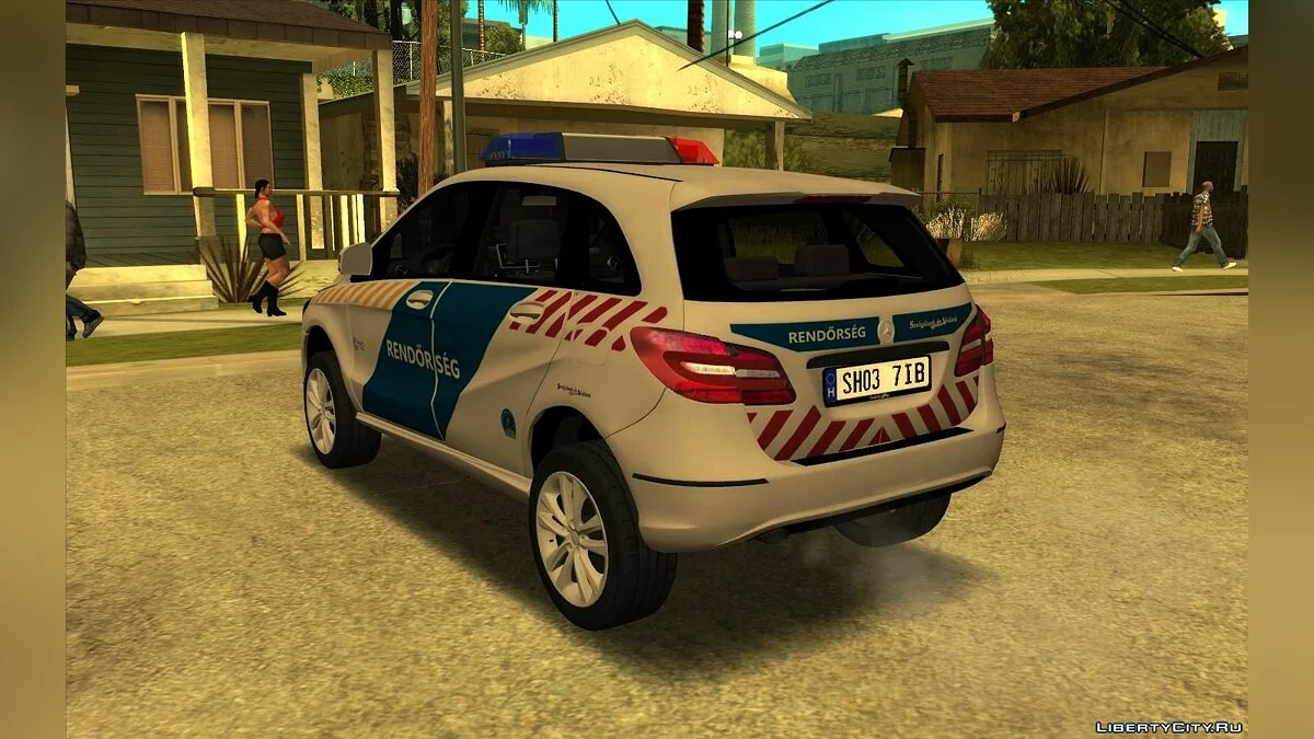 Мерседес B Класу Угорська Поліція / GTA San Andreas