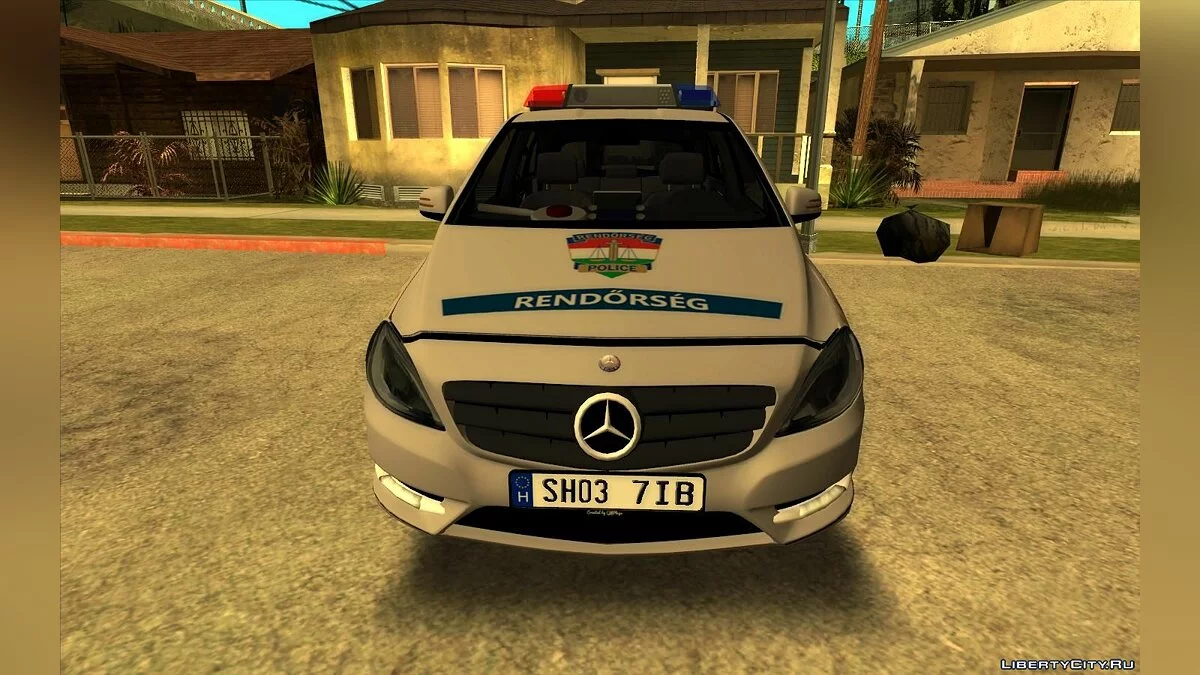 Мерседес B Класу Угорська Поліція / GTA San Andreas