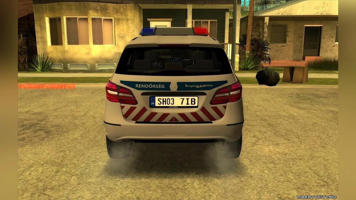 Мерседес B Класу Угорська Поліція / GTA San Andreas