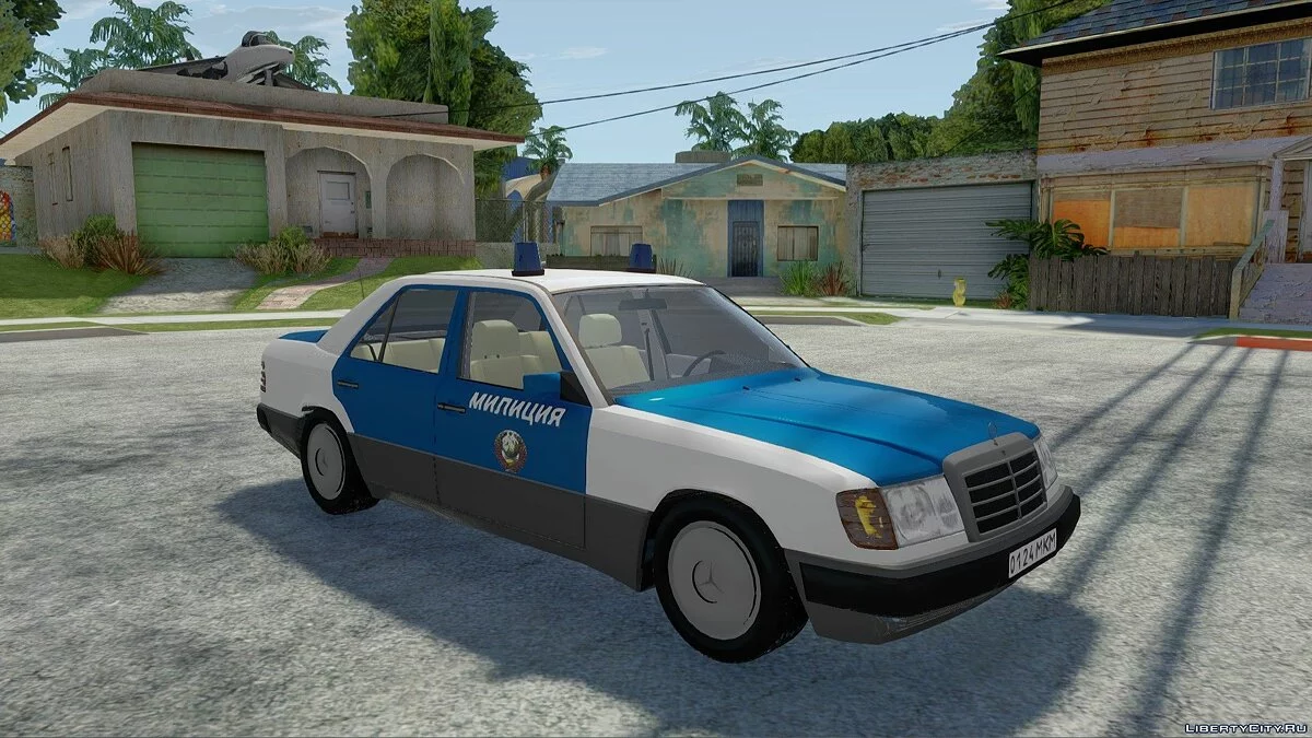 مرسيدس-بنز W124 الشرطة / جي تي إيه سان أندرياس