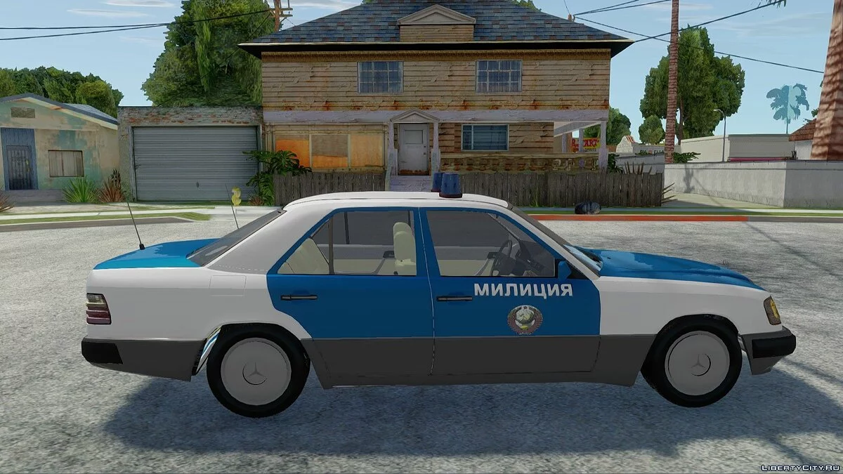 مرسيدس-بنز W124 الشرطة / جي تي إيه سان أندرياس