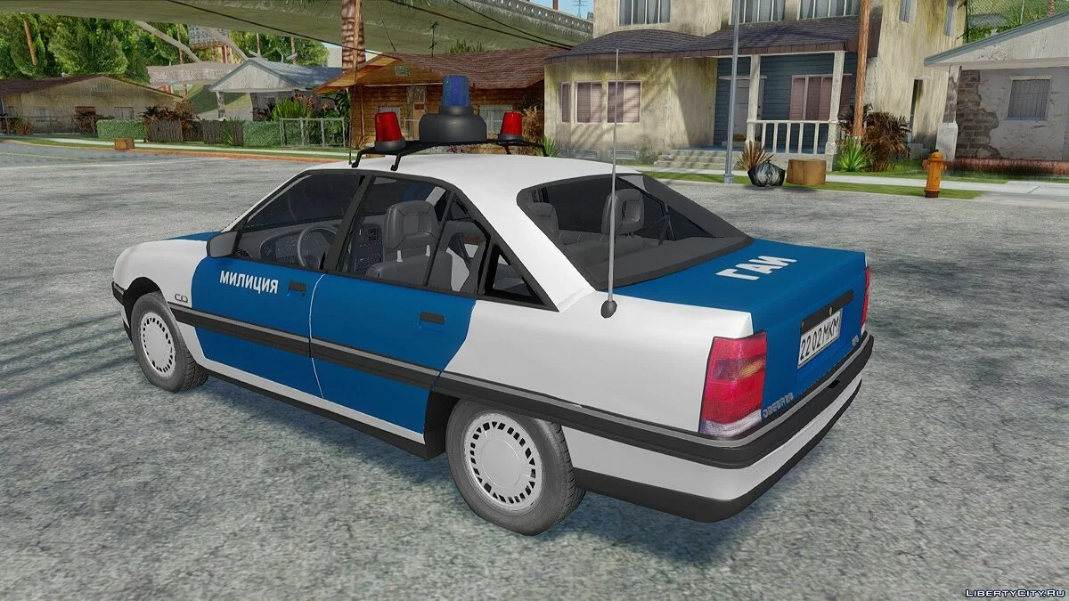 欧宝 欧米茄 A 1989 交通警察 / GTA San Andreas