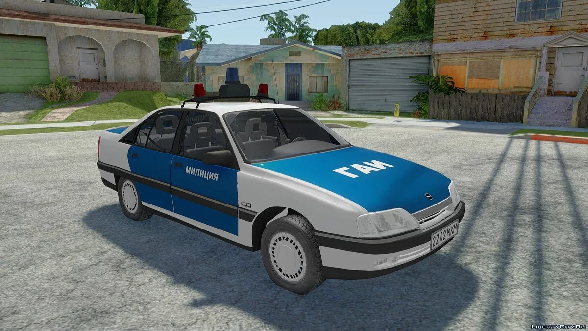 欧宝 欧米茄 A 1989 交通警察 / GTA San Andreas